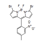 3,7-Dibromo-5,5-difluoro-10-(4-methyl-2-nitrophenyl)-5H-dipyrrolo[1,2-c:2’,1’-f][1,3,2]diazaborinin-4-ium-5-uide