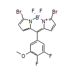 3,7-Dibromo-10-(3,4-difluoro-5-methoxyphenyl)-5,5-difluoro-5H-dipyrrolo[1,2-c:2’,1’-f][1,3,2]diazaborinin-4-ium-5-uide