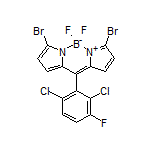 3,7-Dibromo-10-(2,6-dichloro-3-fluorophenyl)-5,5-difluoro-5H-dipyrrolo[1,2-c:2’,1’-f][1,3,2]diazaborinin-4-ium-5-uide