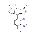 3,7-Dibromo-10-(2-bromo-3,4-dimethoxyphenyl)-5,5-difluoro-5H-dipyrrolo[1,2-c:2’,1’-f][1,3,2]diazaborinin-4-ium-5-uide