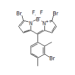 3,7-Dibromo-10-(3-bromo-2,4-dimethylphenyl)-5,5-difluoro-5H-dipyrrolo[1,2-c:2’,1’-f][1,3,2]diazaborinin-4-ium-5-uide