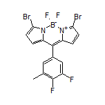 3,7-Dibromo-10-(3,4-difluoro-5-methylphenyl)-5,5-difluoro-5H-dipyrrolo[1,2-c:2’,1’-f][1,3,2]diazaborinin-4-ium-5-uide