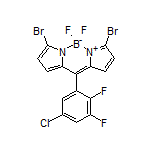 3,7-Dibromo-10-(5-chloro-2,3-difluorophenyl)-5,5-difluoro-5H-dipyrrolo[1,2-c:2’,1’-f][1,3,2]diazaborinin-4-ium-5-uide