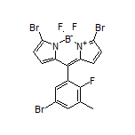 3,7-Dibromo-10-(5-bromo-2-fluoro-3-methylphenyl)-5,5-difluoro-5H-dipyrrolo[1,2-c:2’,1’-f][1,3,2]diazaborinin-4-ium-5-uide