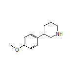 3-(4-Methoxyphenyl)piperidine