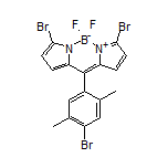 3,7-Dibromo-10-(4-bromo-2,5-dimethylphenyl)-5,5-difluoro-5H-dipyrrolo[1,2-c:2’,1’-f][1,3,2]diazaborinin-4-ium-5-uide