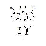 3,7-Dibromo-5,5-difluoro-10-(3,5,6-trimethylpyrazin-2-yl)-5H-dipyrrolo[1,2-c:2’,1’-f][1,3,2]diazaborinin-4-ium-5-uide