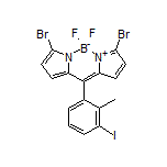 3,7-Dibromo-5,5-difluoro-10-(3-iodo-2-methylphenyl)-5H-dipyrrolo[1,2-c:2’,1’-f][1,3,2]diazaborinin-4-ium-5-uide