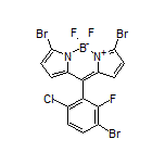 3,7-Dibromo-10-(3-bromo-6-chloro-2-fluorophenyl)-5,5-difluoro-5H-dipyrrolo[1,2-c:2’,1’-f][1,3,2]diazaborinin-4-ium-5-uide