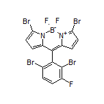 3,7-Dibromo-10-(2,6-dibromo-3-fluorophenyl)-5,5-difluoro-5H-dipyrrolo[1,2-c:2’,1’-f][1,3,2]diazaborinin-4-ium-5-uide