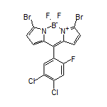 3,7-Dibromo-10-(4,5-dichloro-2-fluorophenyl)-5,5-difluoro-5H-dipyrrolo[1,2-c:2’,1’-f][1,3,2]diazaborinin-4-ium-5-uide