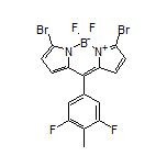 3,7-Dibromo-10-(3,5-difluoro-4-methylphenyl)-5,5-difluoro-5H-dipyrrolo[1,2-c:2’,1’-f][1,3,2]diazaborinin-4-ium-5-uide