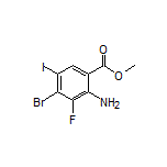 Methyl 2-Amino-4-bromo-3-fluoro-5-iodobenzoate