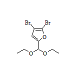 2,3-Dibromo-5-(diethoxymethyl)furan