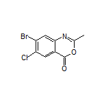 7-Bromo-6-chloro-2-methyl-4H-benzo[d][1,3]oxazin-4-one