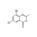 8-Bromo-6-chloro-2-methyl-4H-benzo[d][1,3]oxazin-4-one