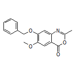 7-(Benzyloxy)-6-methoxy-2-methyl-4H-benzo[d][1,3]oxazin-4-one