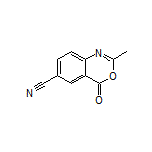 2-Methyl-4-oxo-4H-benzo[d][1,3]oxazine-6-carbonitrile