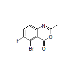 5-Bromo-6-iodo-2-methyl-4H-benzo[d][1,3]oxazin-4-one