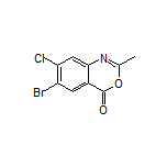 6-Bromo-7-chloro-2-methyl-4H-benzo[d][1,3]oxazin-4-one