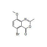 5-Bromo-8-methoxy-2-methyl-4H-benzo[d][1,3]oxazin-4-one