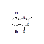 5-Bromo-8-chloro-2-methyl-4H-benzo[d][1,3]oxazin-4-one