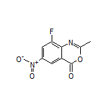 8-Fluoro-2-methyl-6-nitro-4H-benzo[d][1,3]oxazin-4-one