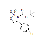 3-Boc-4-(4-chlorophenyl)-1,2,3-oxathiazolidine 2,2-Dioxide