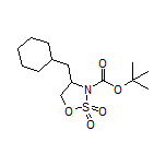 3-Boc-4-(cyclohexylmethyl)-1,2,3-oxathiazolidine 2,2-Dioxide