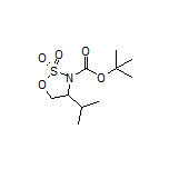 3-Boc-4-isopropyl-1,2,3-oxathiazolidine 2,2-Dioxide