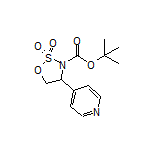 3-Boc-4-(4-pyridyl)-1,2,3-oxathiazolidine 2,2-Dioxide