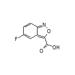 5-Fluorobenzo[c]isoxazole-3-carboxylic Acid