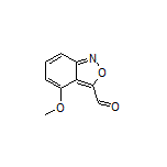 4-Methoxybenzo[c]isoxazole-3-carbaldehyde