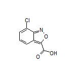 7-Chlorobenzo[c]isoxazole-3-carboxylic Acid