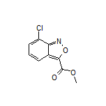 Methyl 7-Chlorobenzo[c]isoxazole-3-carboxylate