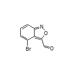 4-Bromobenzo[c]isoxazole-3-carbaldehyde