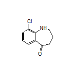 9-Chloro-3,4-dihydro-1H-benzo[b]azepin-5(2H)-one