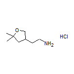 2-(5,5-Dimethyl-3-tetrahydrofuryl)ethanamine Hydrochloride