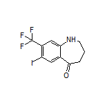 7-Iodo-8-(trifluoromethyl)-3,4-dihydro-1H-benzo[b]azepin-5(2H)-one