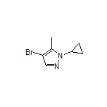 4-Bromo-1-cyclopropyl-5-methyl-1H-pyrazole