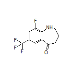 9-Fluoro-7-(trifluoromethyl)-3,4-dihydro-1H-benzo[b]azepin-5(2H)-one