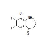 9-Bromo-7,8-difluoro-3,4-dihydro-1H-benzo[b]azepin-5(2H)-one