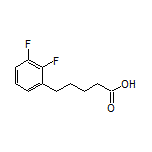 5-(2,3-Difluorophenyl)pentanoic Acid