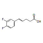 (E)-5-(3,4-Difluorophenyl)-4-pentenoic Acid