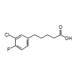 5-(3-Chloro-4-fluorophenyl)pentanoic Acid