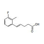 (E)-5-(3-Fluoro-2-methylphenyl)-4-pentenoic Acid