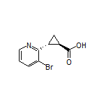 (1R,2R)-2-(3-Bromo-2-pyridyl)cyclopropanecarboxylic Acid