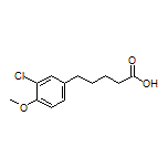 5-(3-Chloro-4-methoxyphenyl)pentanoic Acid