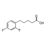 5-(2,4-Difluorophenyl)pentanoic Acid