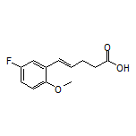 (E)-5-(5-Fluoro-2-methoxyphenyl)-4-pentenoic Acid